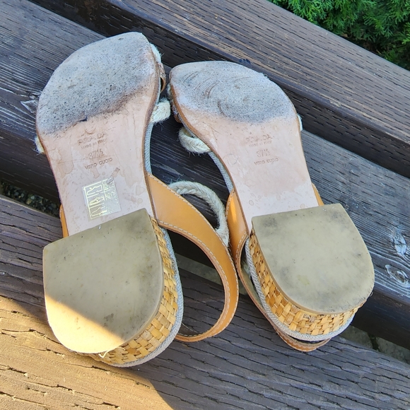 Prada Calzature Donna Sandles with Box Size 37.5 US 7.5 made in Italy ๐ฎ๐น - Picture 6 of 8